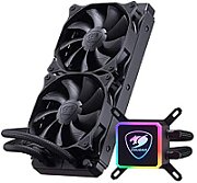 Aqua ARGB 280 3MAQR280.0003 COUGAR AIO Liquid Cooling Aqua ARGB 280 (Aqua ARGB 280 *1 + 140mm RGB fan x2 + remove control)