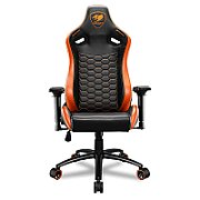 Outrider 3MORDNXB.0001 Gaming chair Outrider / Adjustable Design/BLACK-ORANGE