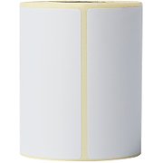 BROTHER Direct thermal label roll 76X44mm 400 labels/roll 8 rolls/carton