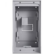Carcasa de montat pe perete Hikvision pentru seria DS-KV8X02-IM, cod DS-KAB01 Stainless steel material. Convenient design available for thewall mounting of the villa door station (DS-KV8X02-IM). No insulation.