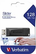 VERBATIM 49328 USB 2.0 SLIDER 128GB BLK,  49328  (include TV 0.03 lei)
