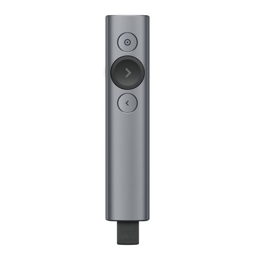 LOGITECH 910-004861 Spotlight TM Presentation Remote-2.4GHZ/BT-EMEA-SLATE LOGI