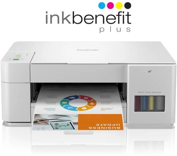 Imprimanta inkjet color Brother DCP-T426W, A4, USB 2.0, Wi-Fi, 16 ppm negru, 9 ppm color