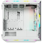 5000T RGB Tempered Glass Mid-Tower ATX PC Case - Alb