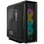 5000T RGB Tempered Glass Mid-Tower ATX PC Case - Negru