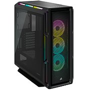 5000T RGB Tempered Glass Mid-Tower ATX PC Case - Negru