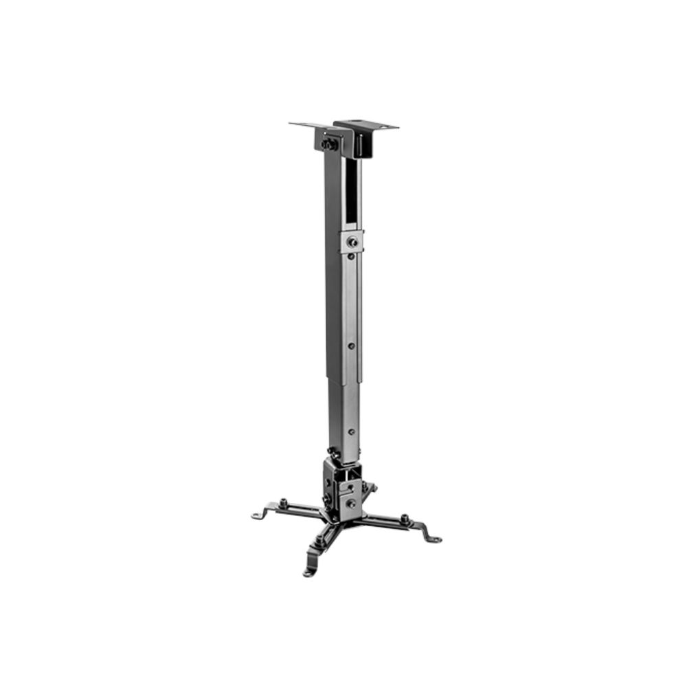 Suport videoproiector tavan EATV2, negru, reglabil, 43-65 cm