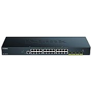Switch D-Link DGS-1250-28X/E, 24 porturi 10 / 100 / 1000 MBs