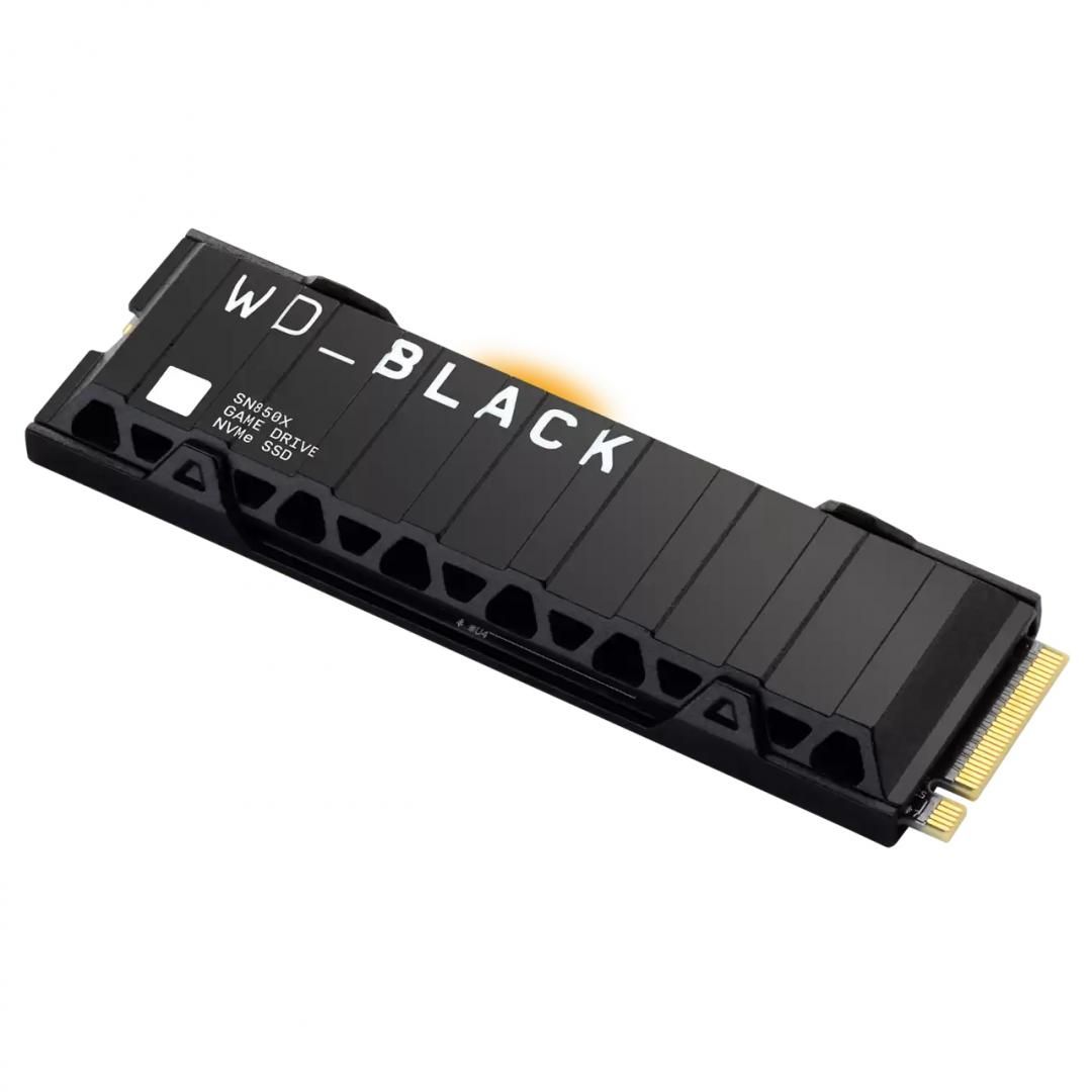 Western Digital WD SSD M.2 (2280) 2TB Black Heatsink SN850X PCIe 4.0 / NVMe (Di)