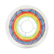 CREALITY CR PLA 3D Printer Filament, Rainbow, Printing temperature: 190-220, Filament diameter: 1.75mm, Tensile strength: 60MPa, Size of filament wheel: Diameter 200mm, height 66mm, hole diameter 56mm. Utilizare: pana la 6 luni de la deschiderea ambalajului.