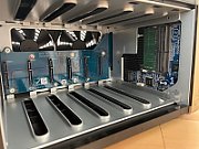 NAS QNAP 664 6-Bay, CPU Intel® Celeron® N5105/N5095 4-core/4-thread Processor, RAM 4GB (1x 4GB) DDR4 (2 x SODIMM slots, max. 16GB total), HDD 6 x 2.5 /3.5  SATA 6Gbps + 2 x M.2 2280 PCIe Gen 3 x1 SSD slots (neincluse), LAN: 2 x 2.5GbE, optional 10GbE expansion via a PCIe card, USB3.2 Gen2: 2 x