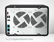 NAS QNAP 664 6-Bay, CPU Intel® Celeron® N5105/N5095 4-core/4-thread Processor, RAM 4GB (1x 4GB) DDR4 (2 x SODIMM slots, max. 16GB total), HDD 6 x 2.5 /3.5  SATA 6Gbps + 2 x M.2 2280 PCIe Gen 3 x1 SSD slots (neincluse), LAN: 2 x 2.5GbE, optional 10GbE expansion via a PCIe card, USB3.2 Gen2: 2 x