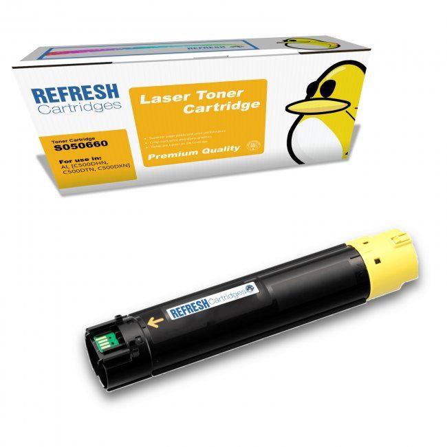 Cartus toner Epson S050660 ,Galben ,7 500 pagini ,Original (S050660) 