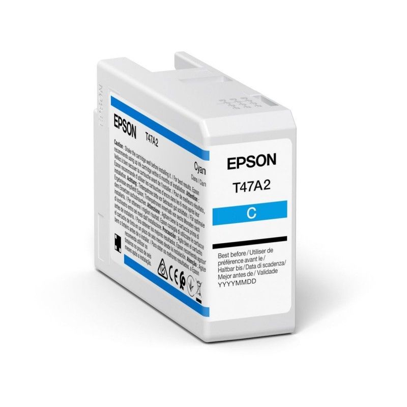 Cartus cerneala Epson T47A200 ,Albastru ,50 ml ,Original (T47A200) 