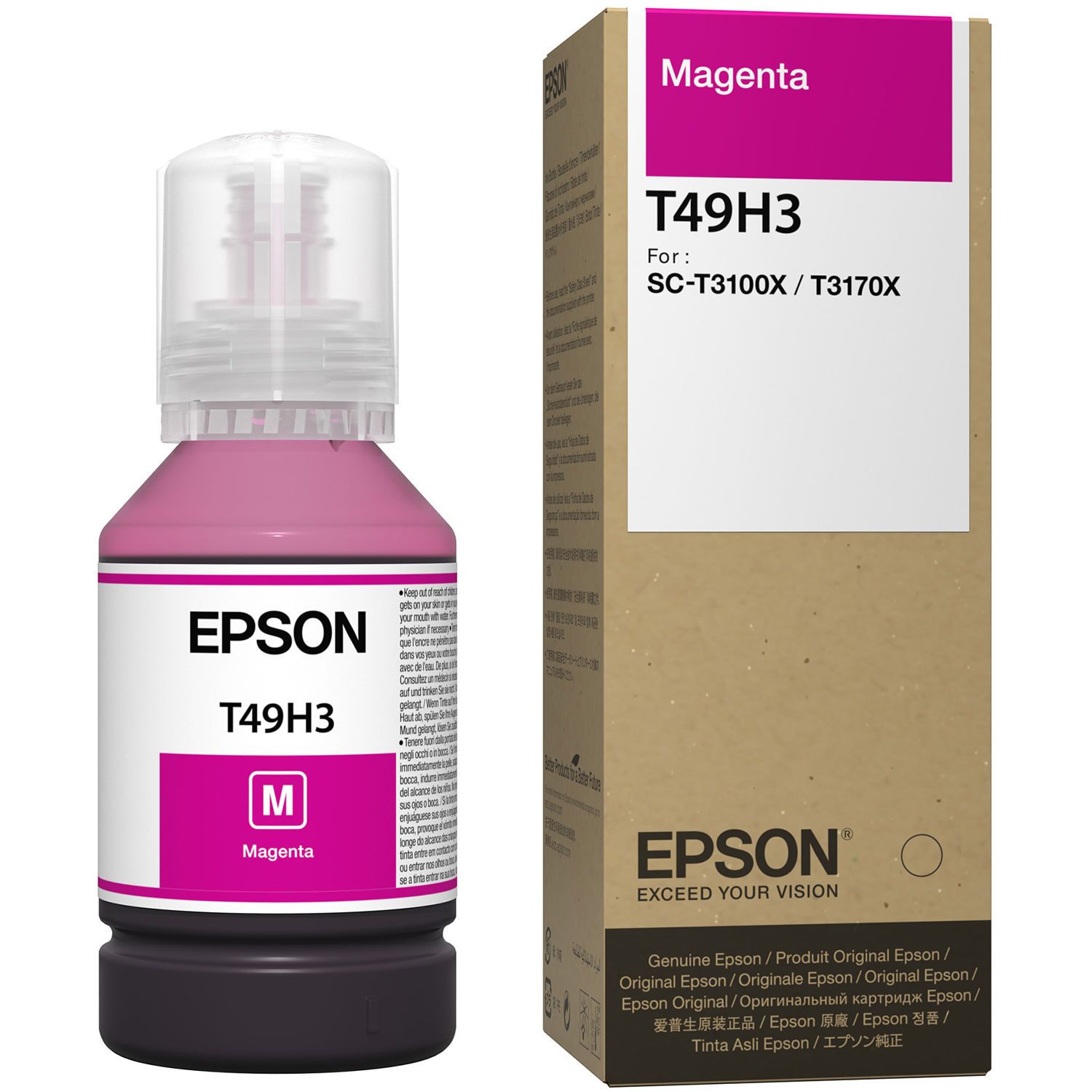 Cartus cerneala Epson T49H300 ,Magenta ,140 ml ,Original (T49H300) 