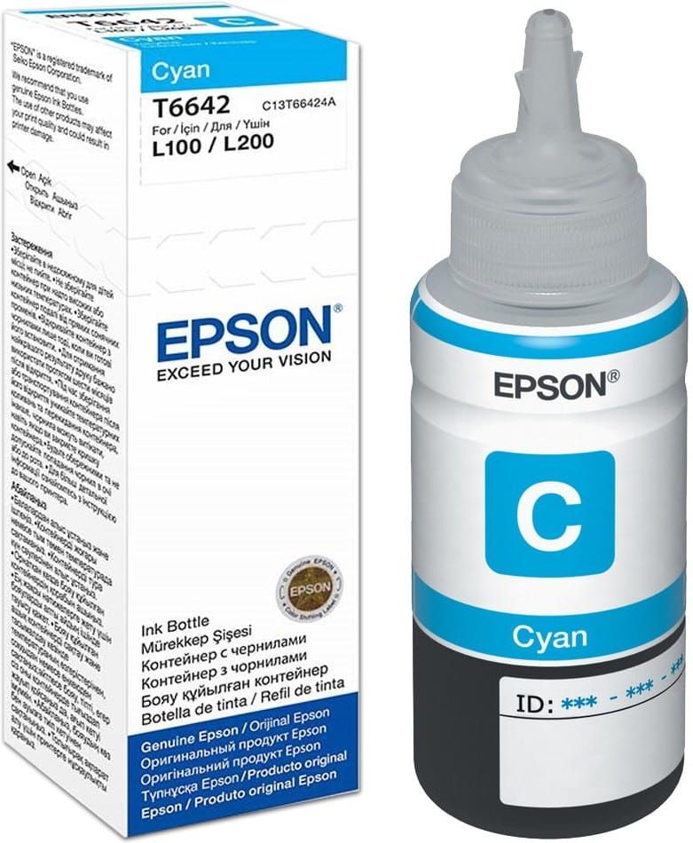 Rezerva cerneala Epson C13T66424A ,Albastru ,70 ml ,Original (T6642) 