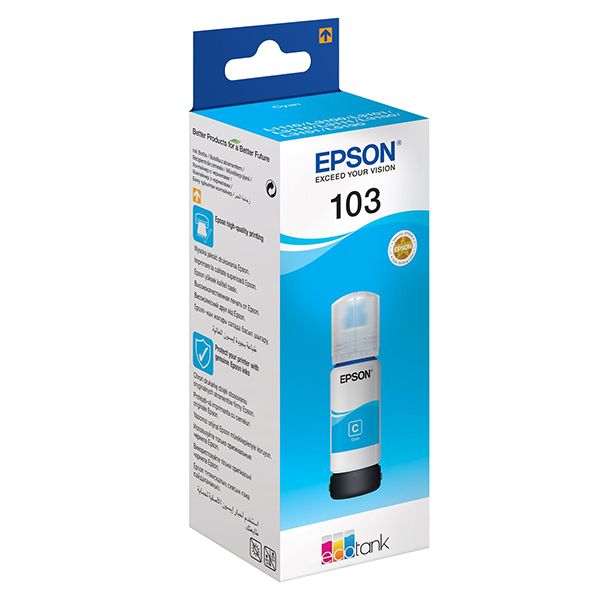 Rezerva cerneala Epson C13T00S24A ,Albastru ,65 ml ,Original (103) 