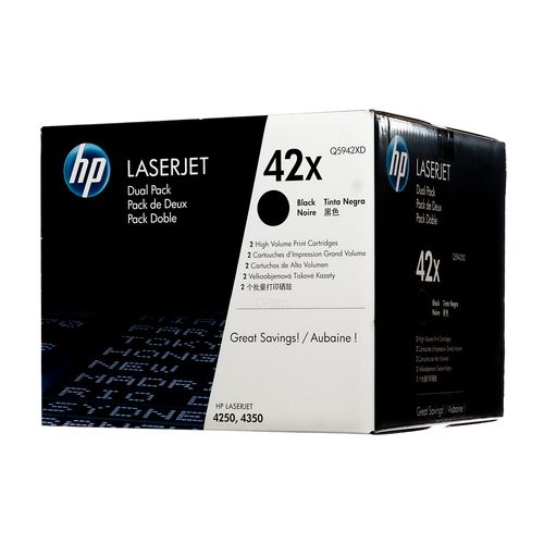 Cartus toner HP Q5942XD ,Negru ,20 000 pagini ,Original (42x) 