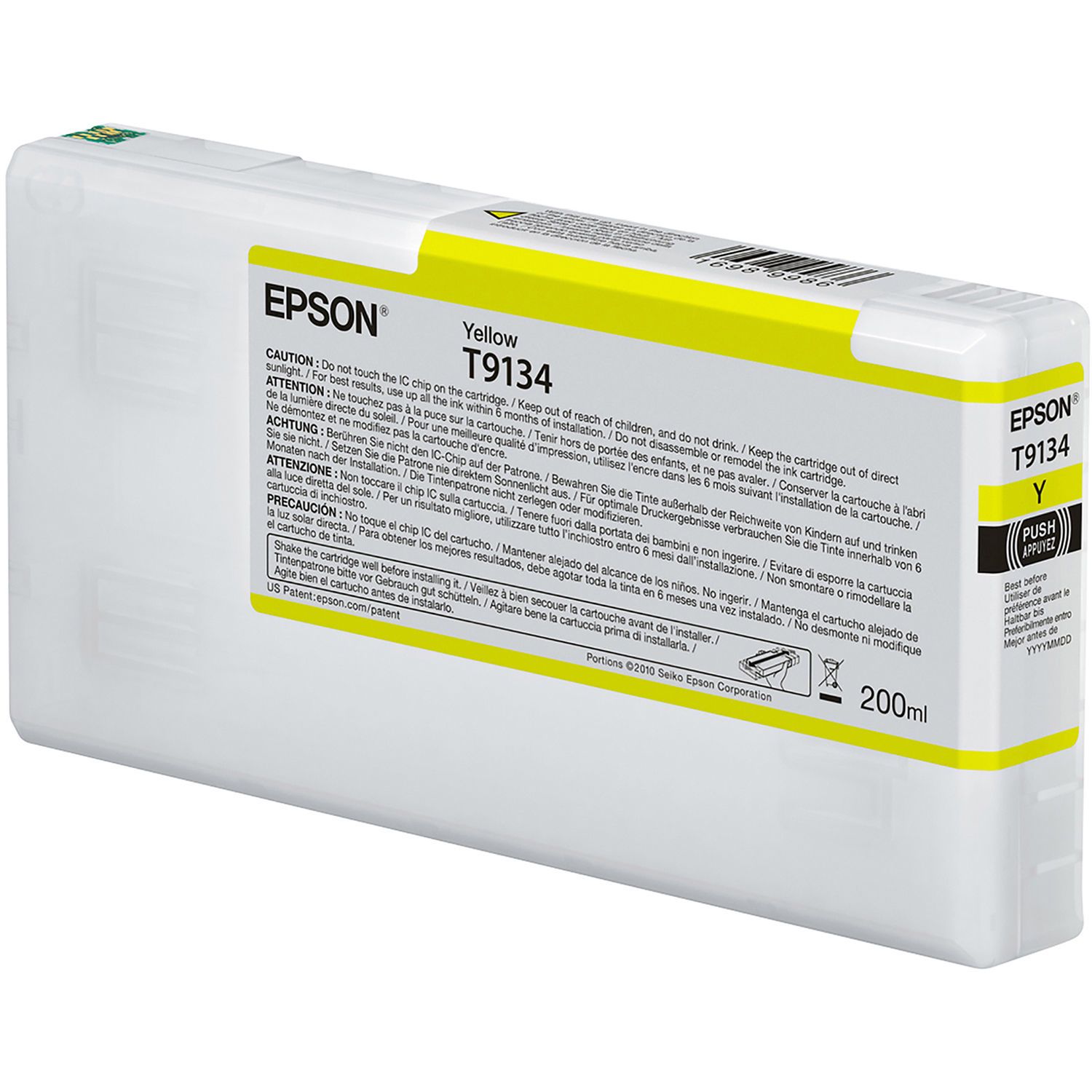 Cartus cerneala Epson T913400 ,Galben ,200 ml ,Original (T913400) 