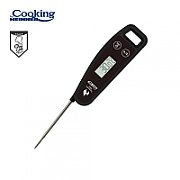 DIGITAL KITCHEN THERMOMETER Dimensions: 12.8 x 4.6 x 1.7 cm Temperature range :-50~300C Material: stainless steel + plastic (SS304+ABS) Includes 1 x CR2032 battery