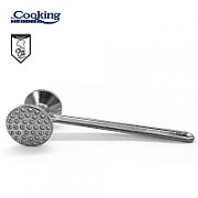 HAMMER FOR TENDERISING MEAT Material: aluminum Dimensions: 27x 4.5 x 9.6cm Weight: 270 gr