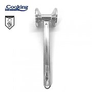HAMMER FOR TENDERISING MEAT Material: aluminum Dimensions: 27x 4.5 x 9.6cm Weight: 270 gr