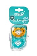 Set 2 Suzete Silicon 0-6 Luni