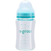 Biberon de sticla180 ml+2 tetine extra