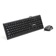 OMEGA WIRED US KEYBOARD KIT + MOUSE OKM-09 USB BLACK