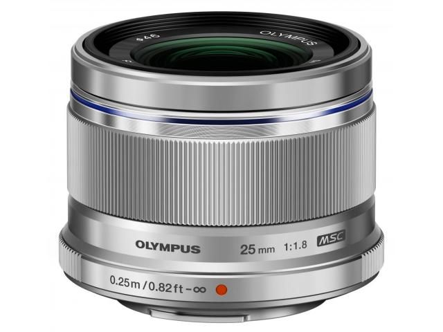 Olympus M.ZUIKO DIGITAL 25mm 1:1.8 / ES-M2518 silver