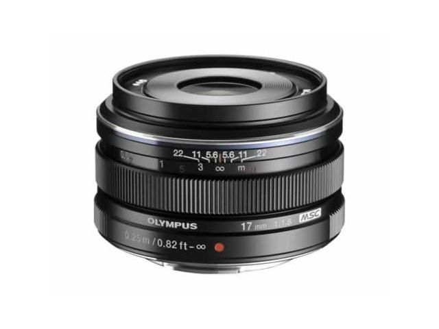 Obiectiv Olympus M.ZUIKO DIGITAL 17mm 1:1:8 black