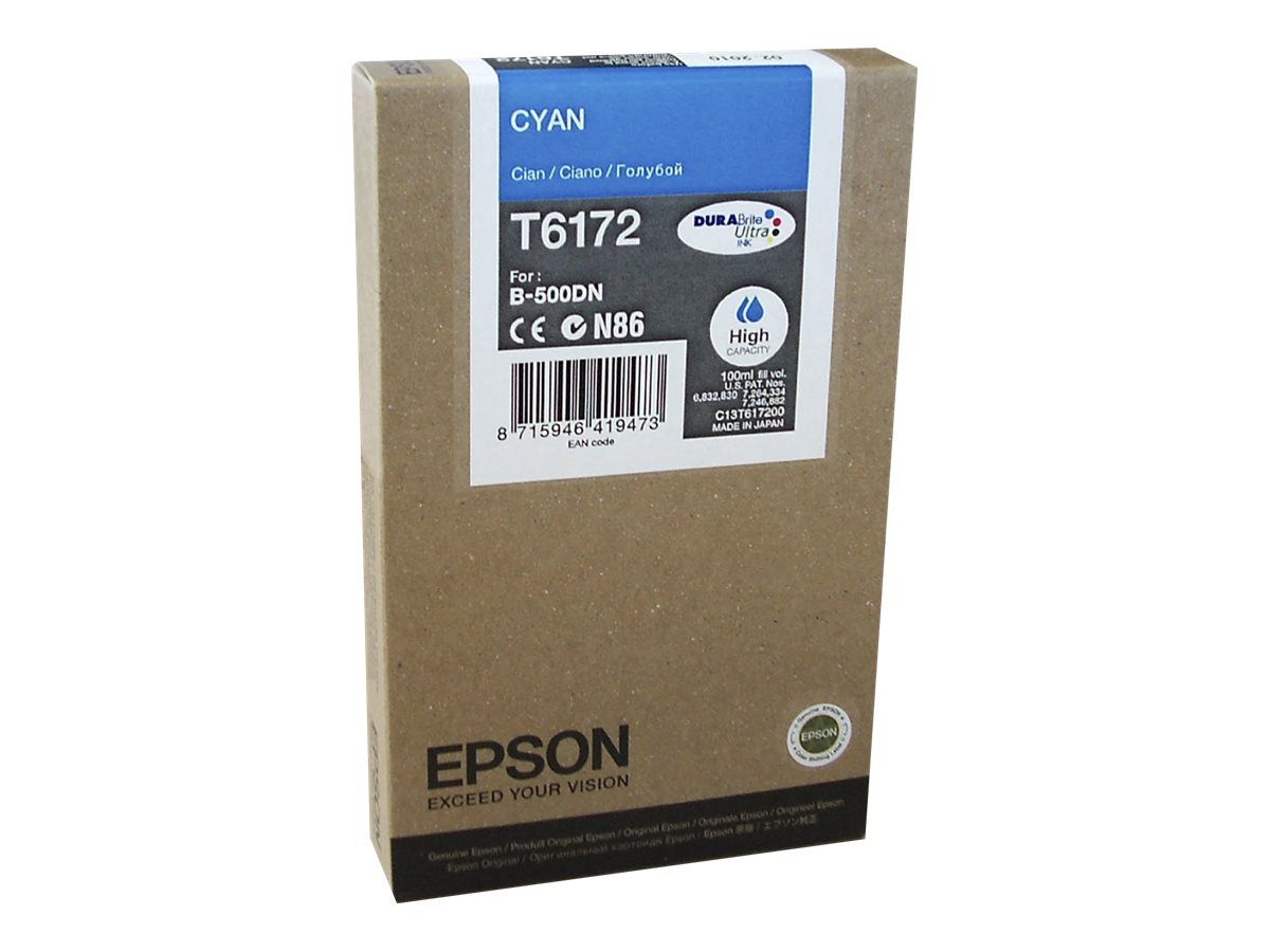 Cartus cerneala Epson C13T617200 ,Albastru ,100 ml ,Original (T6172) 