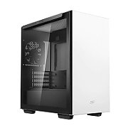CARCASA DEEPCOOL, Middle Tower, mATX,  MACUBE 110 WH ., fara sursa, sticla securizata, 1 x fan, USB 3.0 x 2, Jack 3.5mm, mesh ,  R-MACUBE110-WHNGM1N-G-1 