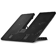 STAND DEEPCOOL notebook 15.6 , sita metal, 2 x fan 14cm, 1* USB 3.0, 6 unghiuri de ajustare, design anti-alunecare, black,.  U PAL   DP-N214A5-UPAL (include TV 0.8lei)