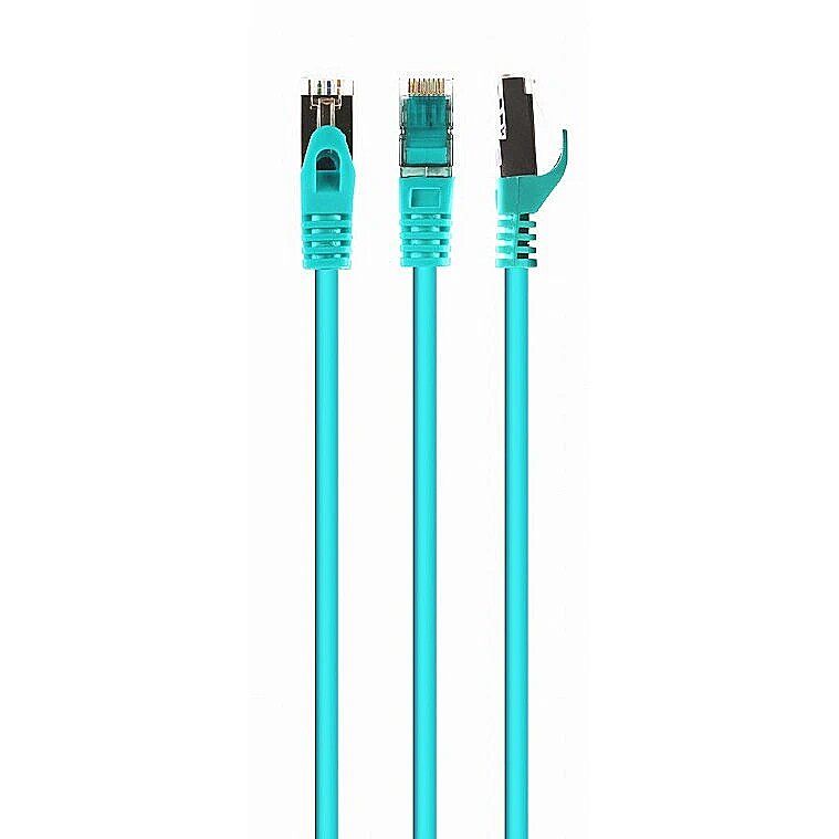 GEMBIRD PP6A-LSZHCU-G-10M patchcord RJ45 cat. 6A SFTP LSZH 10m green