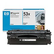 Cartus toner HP Q7553X ,Negru ,7000 pagini ,Original (53x) 
