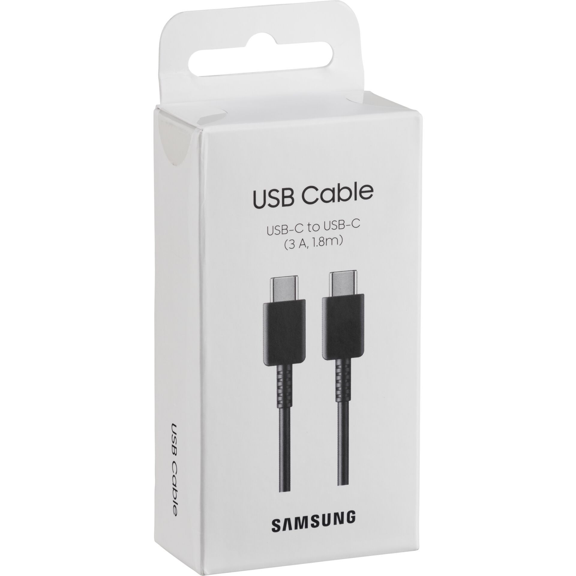 Samsung Cable USB-C to USB-C, 3A, 1.8m Black  EP-DX310JBEGEU  (include TV 0.06 lei)
