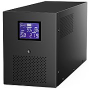UPS GEMBIRD, Line Int. cu management, mini tower, 3000VA/1800W, AVR, IEC x 3/ Schuko x 3, 4 x baterie 12V/7Ah, display LCD, back-up 1 - 10 min.,  EG-UPS-036 , (include TV 10lei)