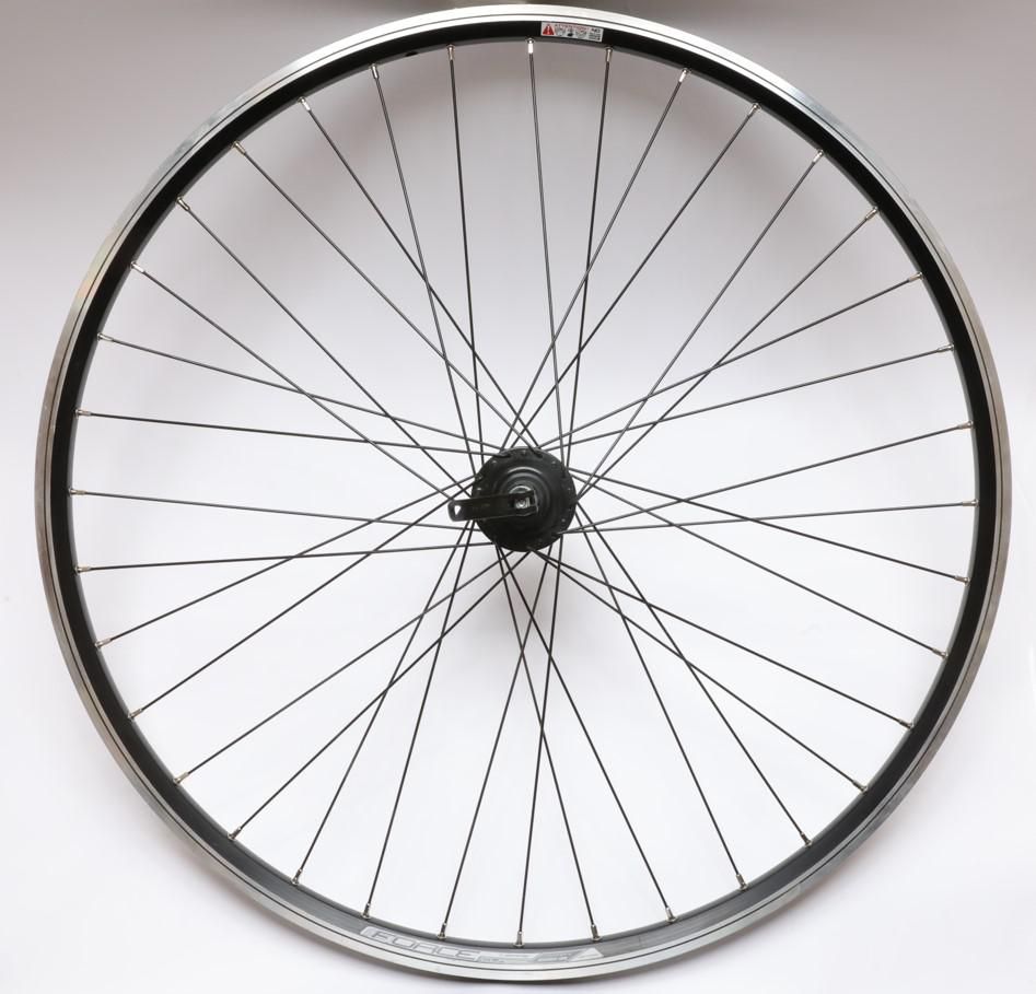 Roata Fata Pegas 29'', 36H, Prindere disc in 6 suruburi, Neagra