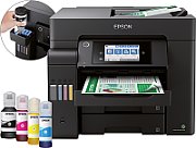 Imprimanta inkjet color Epson ET-5850, A4, duplex, USB 2.0, Wi-Fi, 32 ppm negru, 25 ppm color
