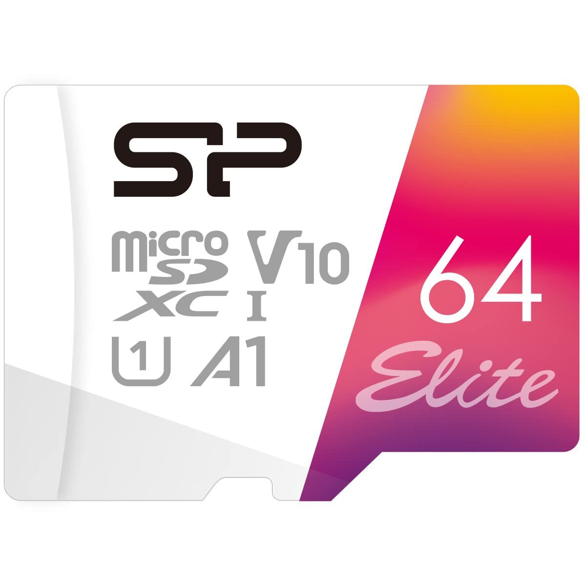 SILICON POWER memory card Elite Micro SDXC 64GB UHS-I A1 V10