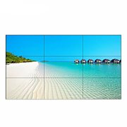 Solutie VideoWall cu fixare pe perete Vogel's 3x3, 9 Display-uri SMART Signage LG 49VL5G - Bezel 3.5mm edge to edge