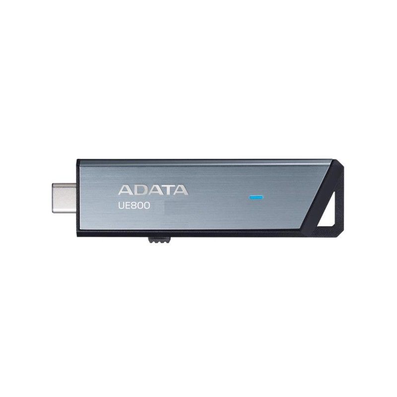 MEMORIE USB Type-C 3.2 ADATA 128 GB, retractabila, carcasa aluminiu, argintiu  AELI-UE800-128G-CSG  (include TV 0.03 lei)