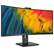 Monitor 34 inch WLED Philips 34B1U5600CH 3440 x 1440 pixeli, 100 Hz, 4 ms, Negru