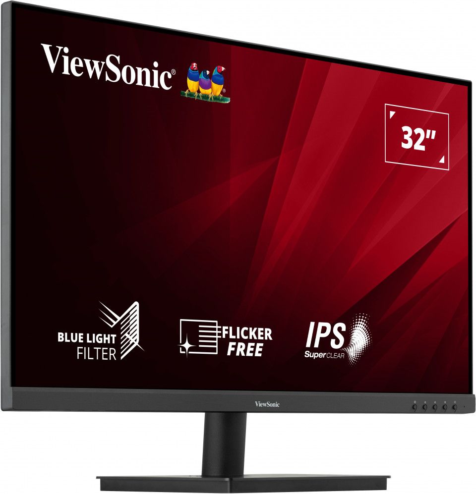 Monitor 31.5 inch LED ViewSonic VA3209-2K-MHD 2560 x 1440 pixeli, 75 Hz, 4 ms, Negru