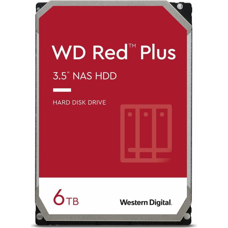 WD HD3.5  SATA3 6TB WD60EFPX / 24x7 / NAS (Di)