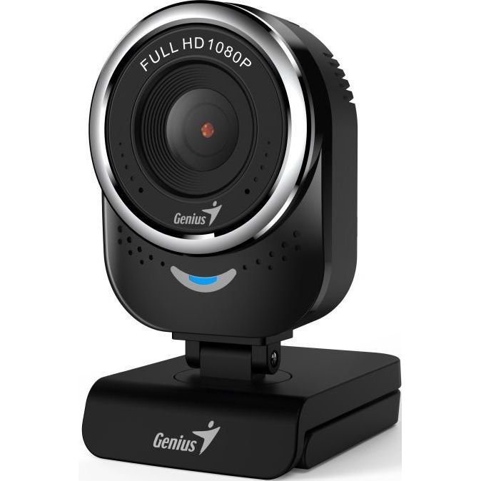 CAMERA WEB GENIUS  senzor 1080p Full-HD cu rezolutie video 1920x1080, QCam 6000, microfon, black  32200002407   (include TV 0.15 lei)