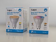 BEC LED wireless TP-LINK, 350lm, 2.9W, fasung GU10, temperatura culoare 2200K - 6500K , control prin smartph.cu apl.Tapo, ajustare automata a luminii in fct. de momentul zilei, pachetul contine 4 bucati  Tapo L630  (include timbru verde 0.60 lei)