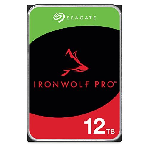 HDD NAS SEAGATE IronWolf Pro 12TB CMR 3.5 , 256MB, SATA 6Gbps, 7200RPM, RV Sensors, Rescue Data Recovery Services 3 ani, TBW: 550TB