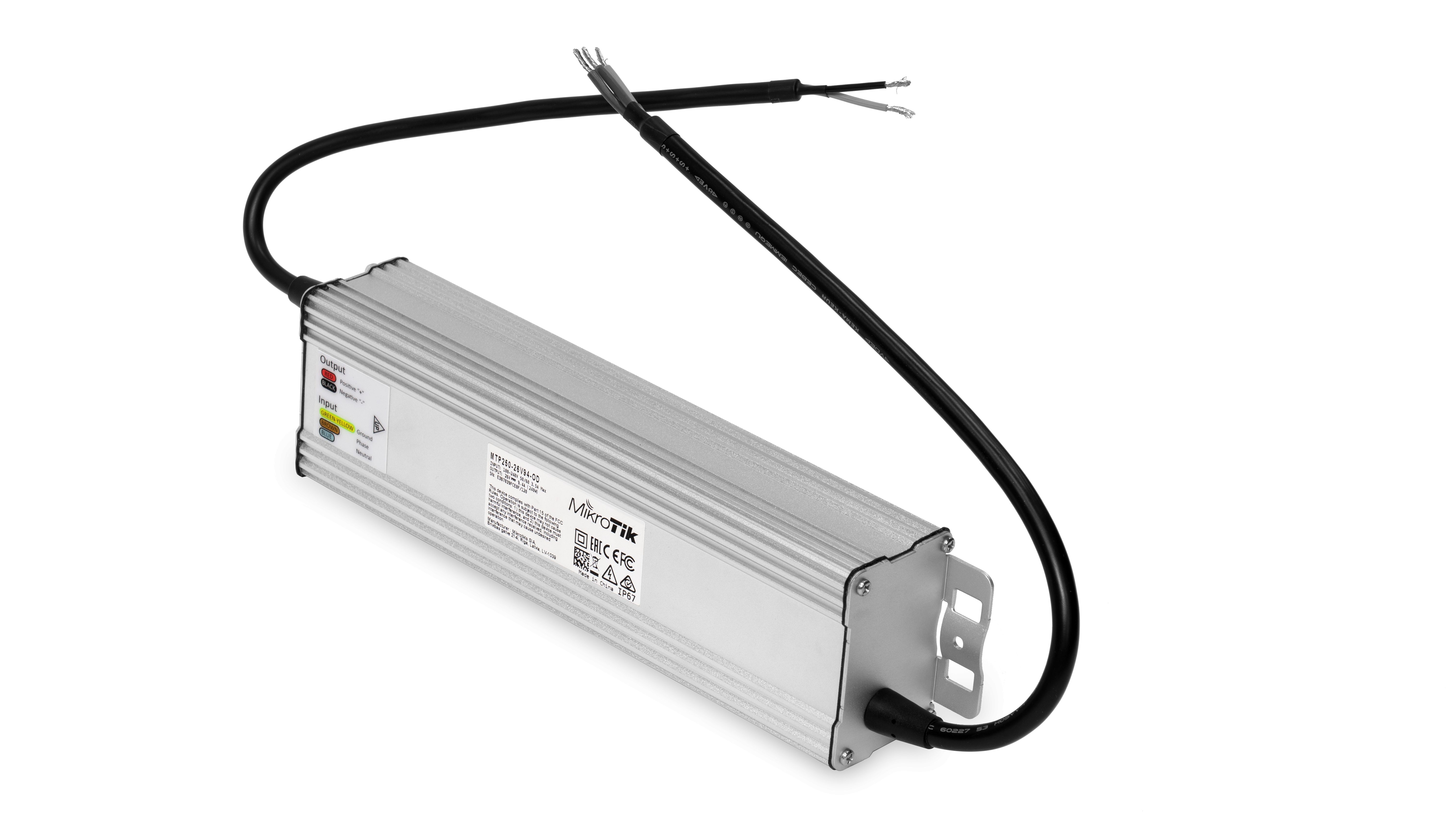 MIKROTIK MTP250-53V47-OD Power supply AC/DC outdoor for netPower 53V 250W